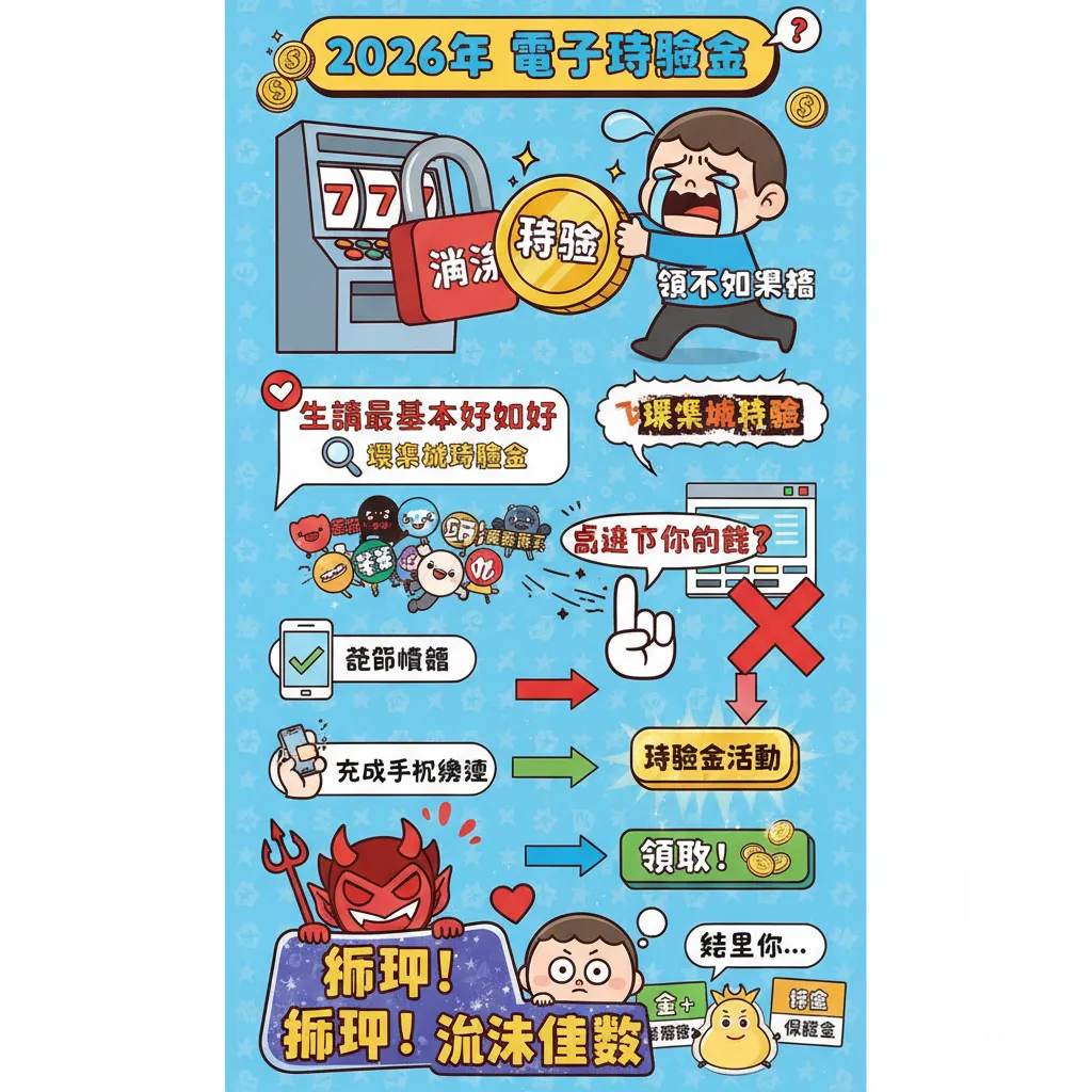 電子體驗金怎麼領？新手玩家必看攻略