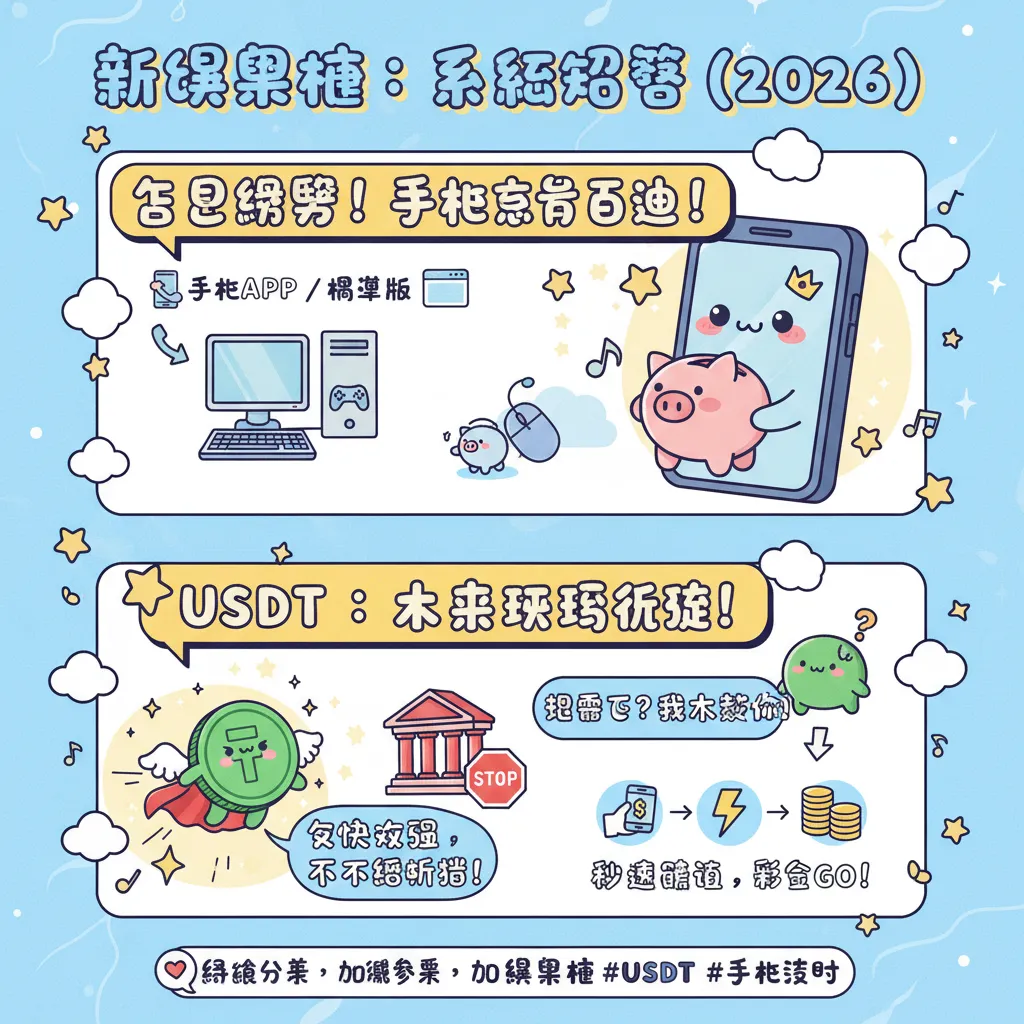 新娛樂城怎麼玩？手機儲值與USDT交易全攻略