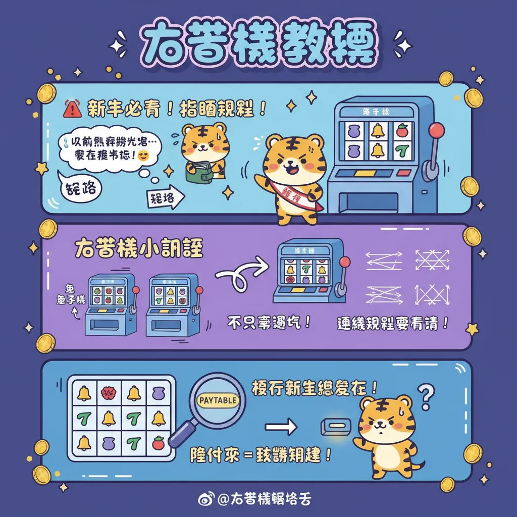 新手必看：老虎機教學與機臺規則介紹