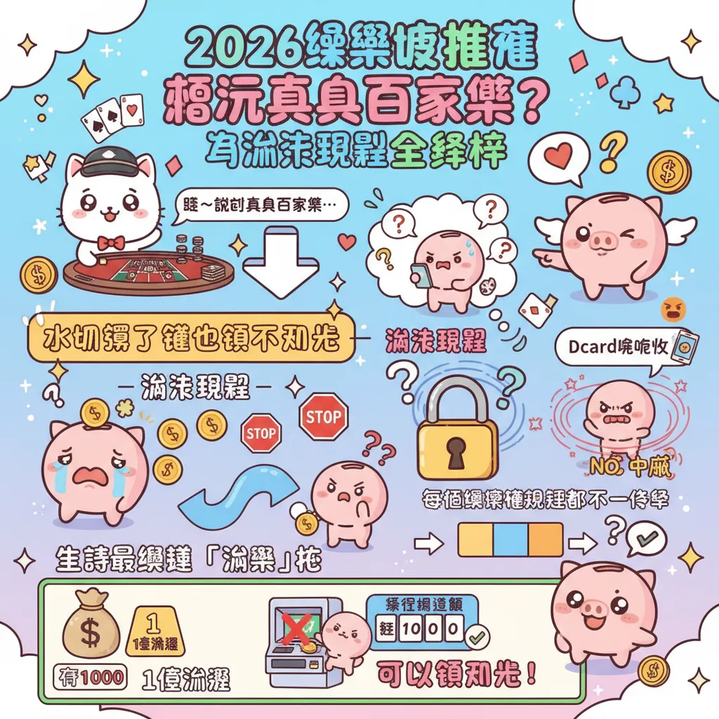 想玩真人百家樂？2026娛樂城推薦與流水規則全解析