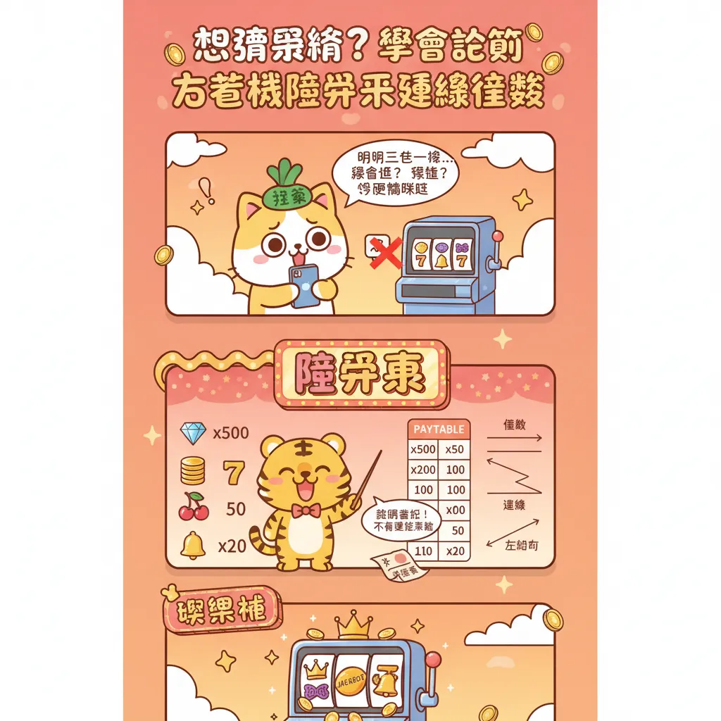想贏獎金？學會計算老虎機賠率表的連線倍數