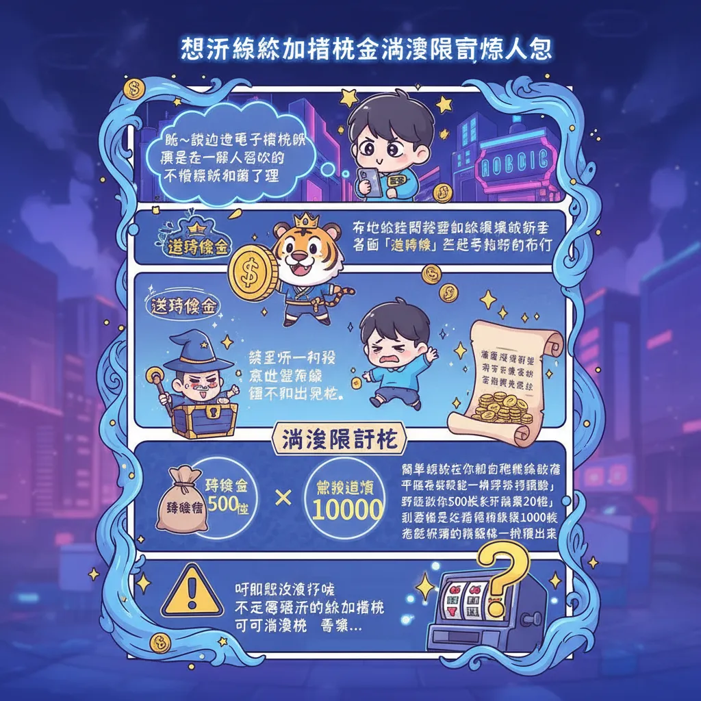 想玩線上老虎機？電子體驗金流水限制懶人包
