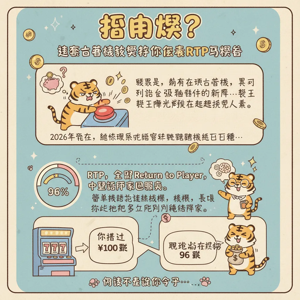 想中獎？這套老虎機教學教你怎麼看RTP與獎金