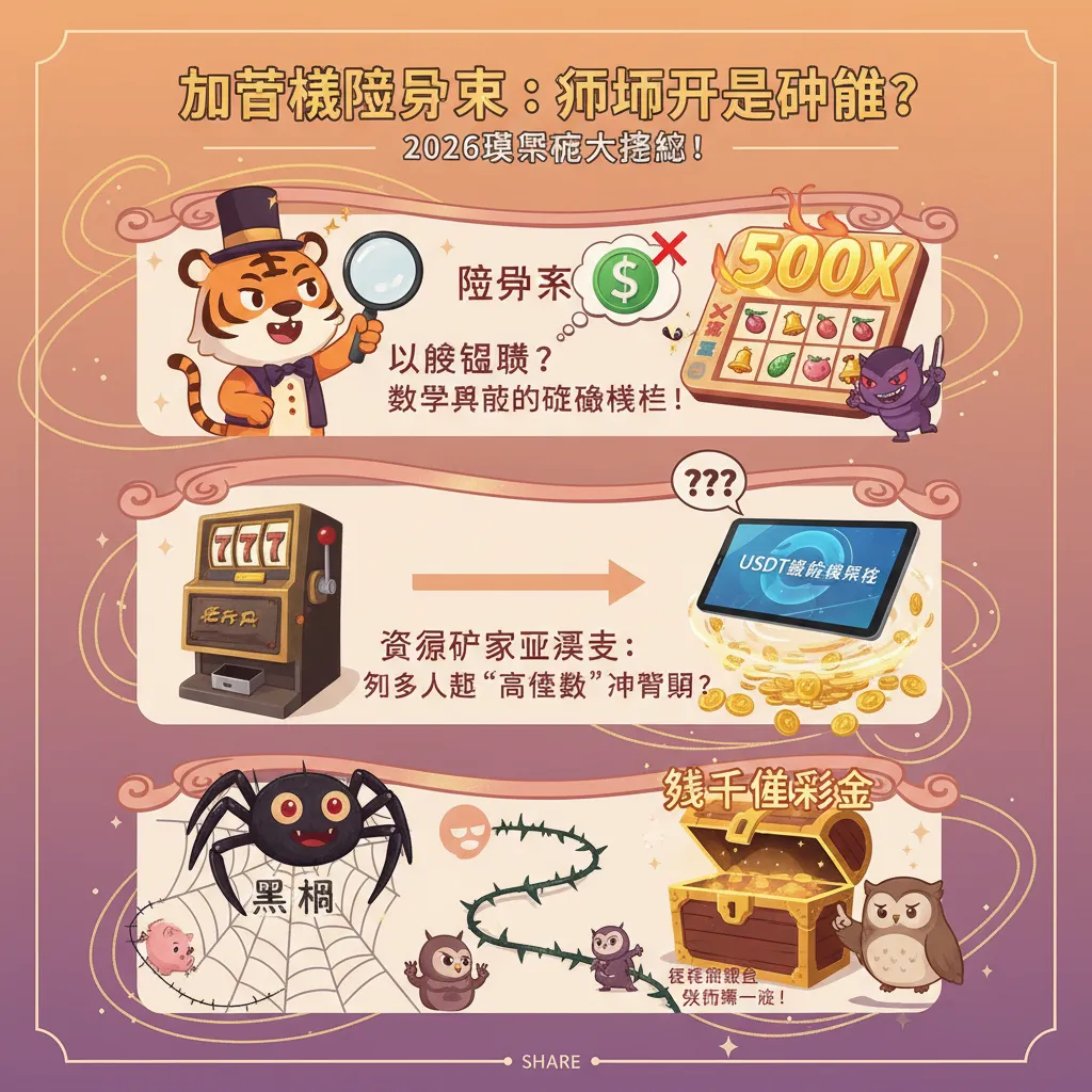別被騙了！從老虎機賠率表判斷娛樂城遊戲機制