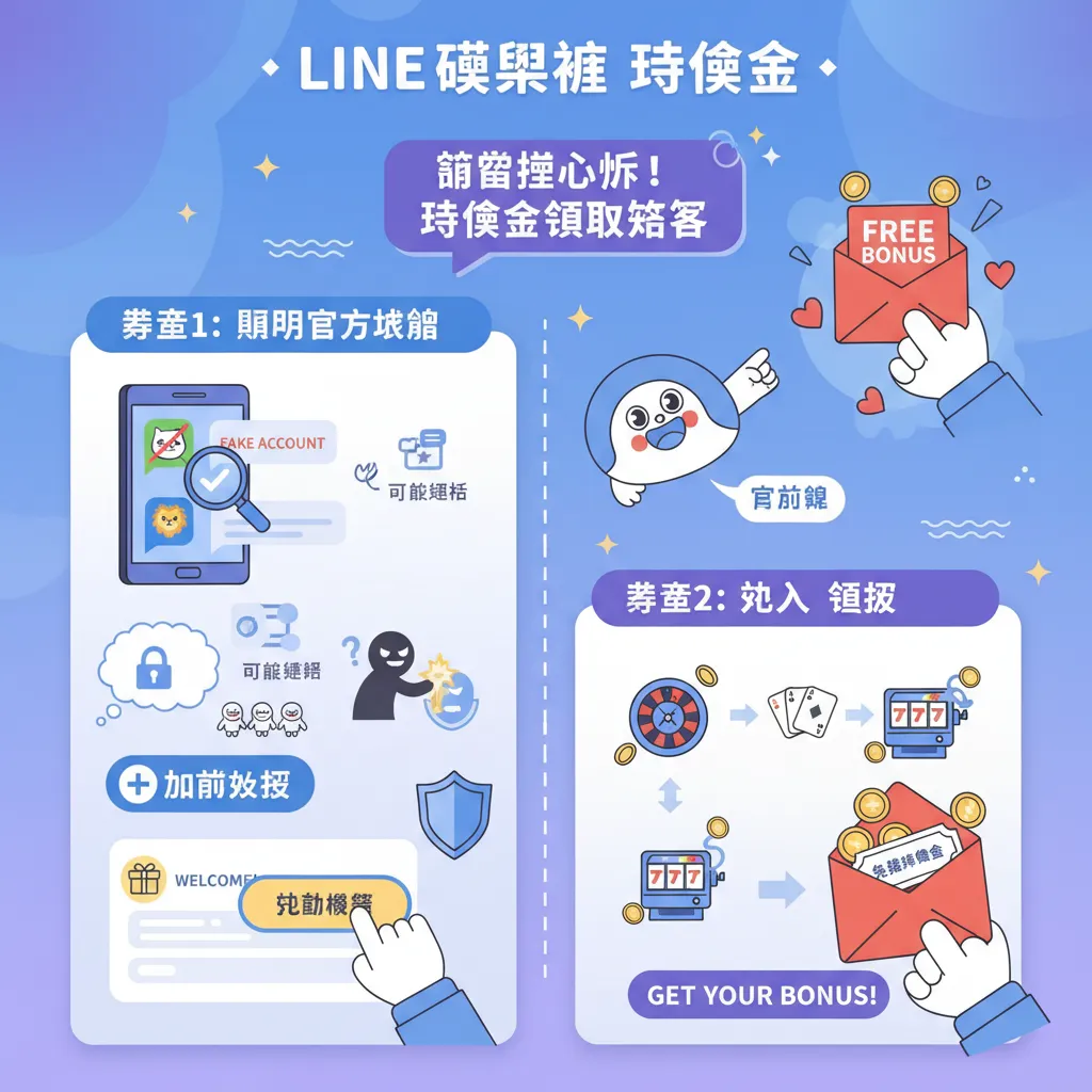 臺灣玩家必看：如何透過官方帳號領取 line 娛樂城 體驗金紅包